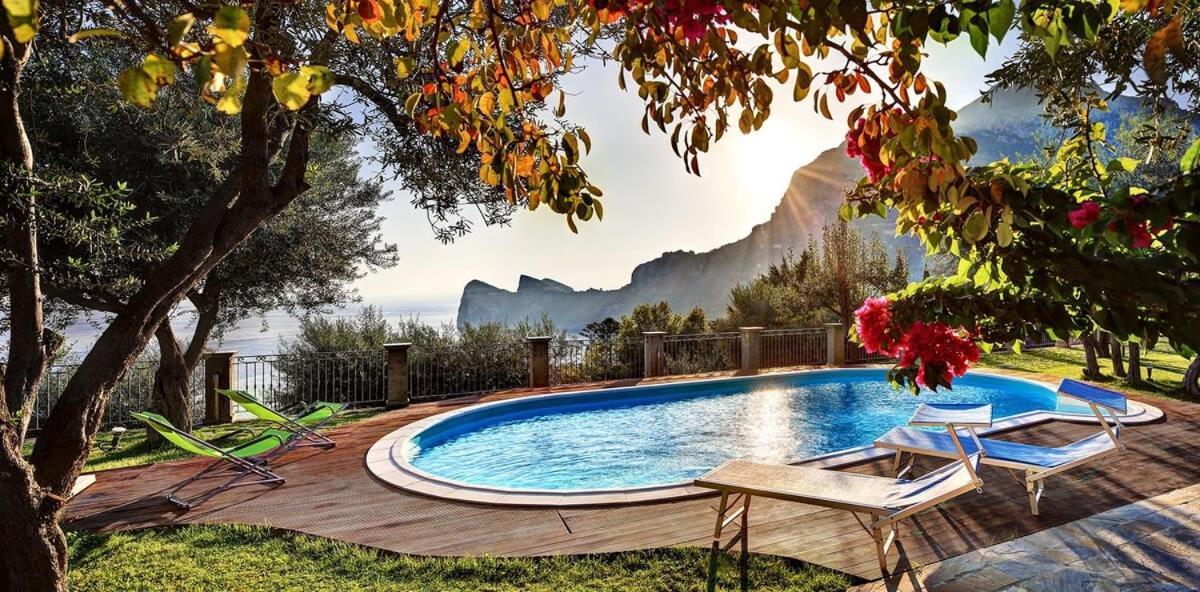 Relais Mamma Mia Sea Views Pool & Terraces Villa Massa Lubrense Dış mekan fotoğraf